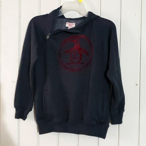 Hooded Boys Penguin Sweater. - Picture 1 of 8